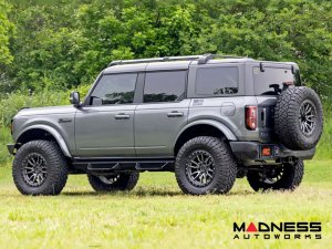 Ford Bronco Side Steps - 4 Door - AL2 Drop Step - Rough Country 